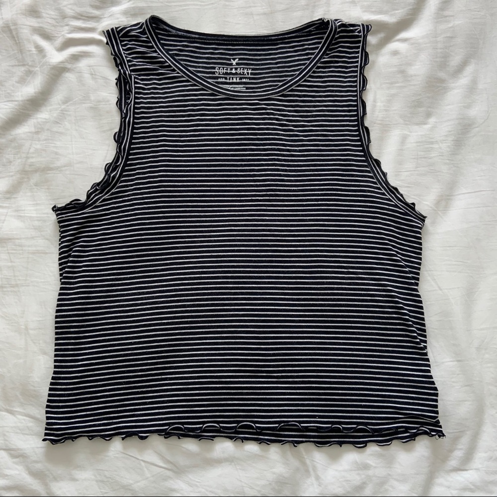 Striped tank top